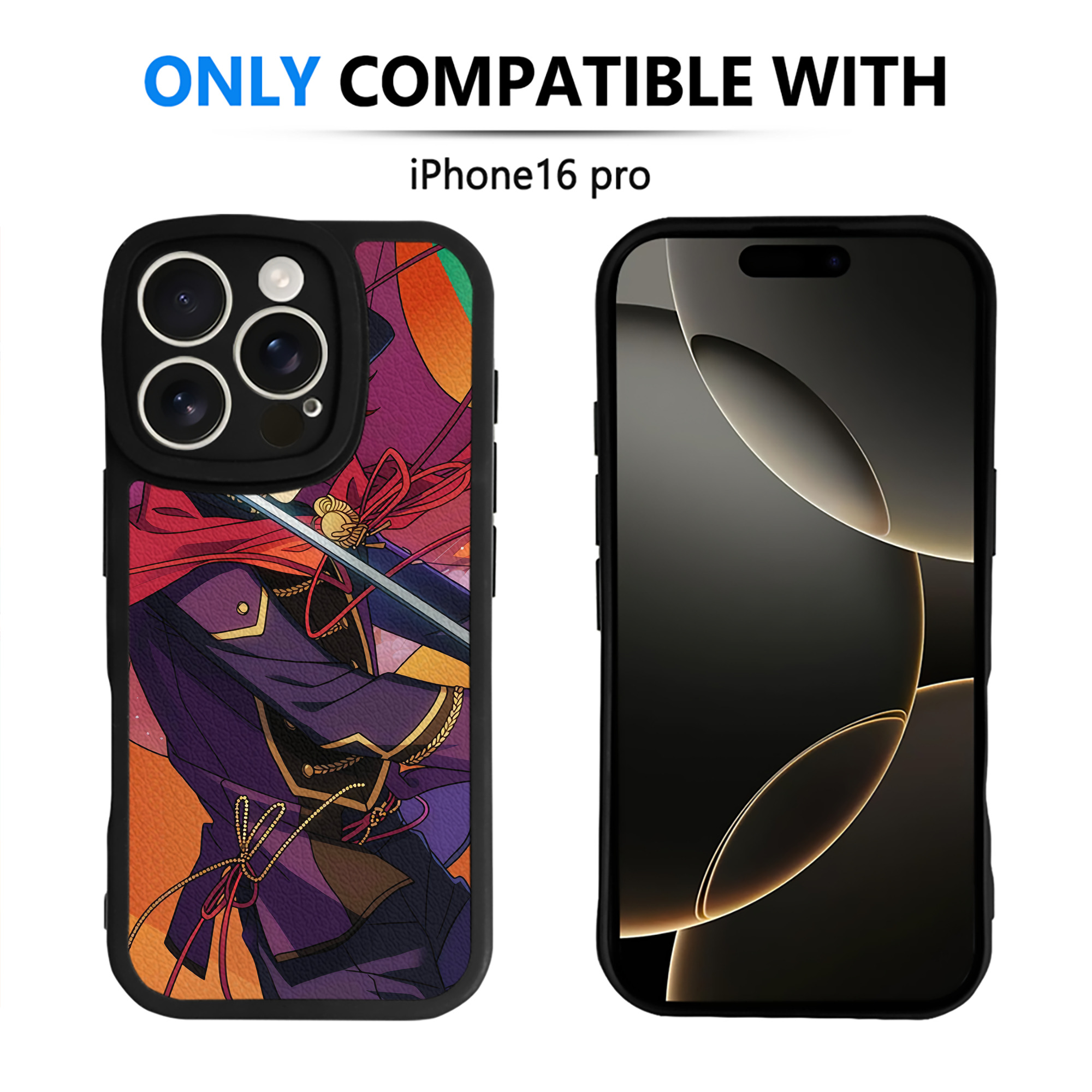 （画像用） あんさんぶるスターズ! Ensemble Stars 【iPhone 16シリーズ対応】シリコンスマホケース（レザー調） 材質：シリコン